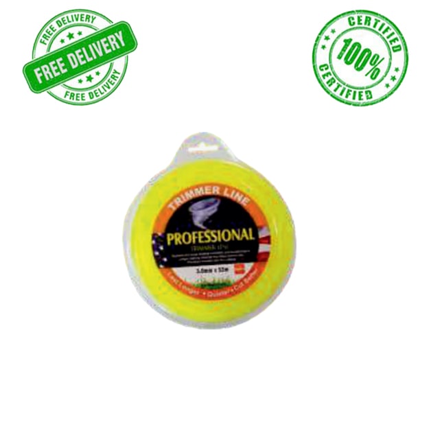 Balwaan-Nylon-Rope-ROUND-Type-50-Mtr-3MM-(Yellow)